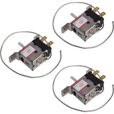 White Goods Accessories Tlily 3X WPF22A 2Pin Refrigerator Thermostat W 30cm Metal Cord