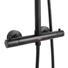 Deva Matte Grasmere Thermostatic Dual Diverter Shower Kit