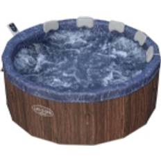 Whirlpools & Badefässer Bestway Aufblasbarer Whirlpool LAY-Z-SPA Energiespar-Whirlpool mitSchaumstoffpaneelen Toronto AirJet Ø 190 x 70 cm