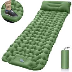 Greenzech Double Camping Sleeping Mat Self Inflatable