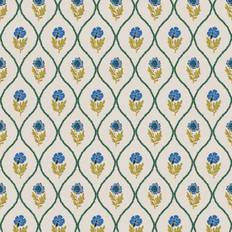 Tapeter Joules Trellis Floral Guld