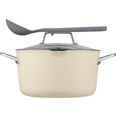 Ninja cream Ninja Foodi Zerostick 8 in 1 Vanilla Bean Aluminium Possible Pot 37.80 x 37.80 x 23 cm with lid
