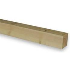 Timber Marlborough Pack of 10 100mm x 100mm Sawn Redwood Timber 3.6m Length
