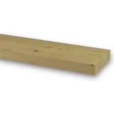 Timber Marlborough Pack of 5 38mm x 225mm Sawn Redwood Timber 2.1m Length