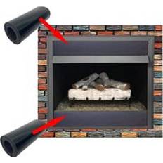 Fireplaces Cyslmuk Magnetic Fireplace Draft Bar
