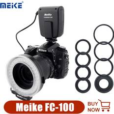 Meike FC-100 Manual LED Macro Ring Flash Light