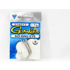 Gamakatsu Soi Ring Eye Size 7/0 4 Per Pack 4067
