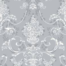 Amelie Damask Floral Wallpaper 260246