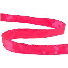 Pink Gift Wrap Ribbons Hobbycraft Hot Pink Wire Edge Satin Ribbon 25mm x 3m