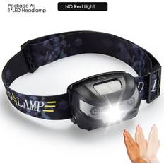 Greenzech 6000Lms LED Headlamp Rechargeable Body Motion Sensor Headlight