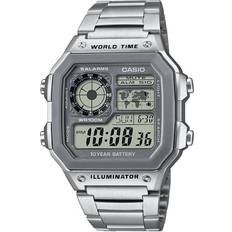 Casio World Time Digital Men's Watch AE-1200 Series