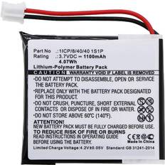 CoreParts Battery for GPS Navigator MBXGPS-BA045