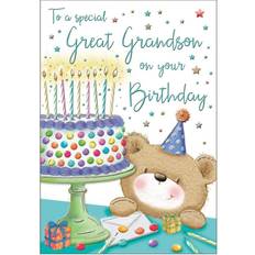 Blue Cards & Invitations Regal Publishing Birthday Card Great Grandson 9 x 6 Inches C80096