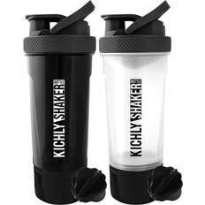 Sand Bags KICHLY Set of 2 Classic Protein Shaker Bottle 700 ml
