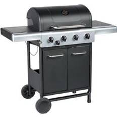 Prestige 4 Burner Gas Barbecue with Side Burner