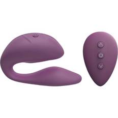 Cupid 2 Fjernbetjent Par Vibrator Violet