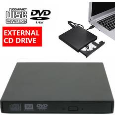 Optical Drives Bedee USB External DVD CD RW Disc Burner Combo Drive Reader
