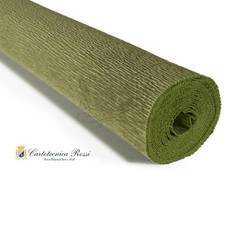 Silk & Crepe Papers Cartotecnica Rossi Premium Italian Crepe Paper Roll Heavy-Weight 180 Gram 562 Green Lea