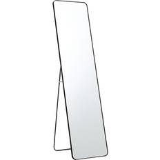 Living and Home Rectangular Metal Frame Full Length One Size Floor Mirror 45x155cm