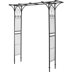 Wiltec Spaljé Rosenbåge 205 x 50 x 208 cm Växtstöd