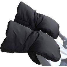 Black 1 Pair Universal Stroller Gloves