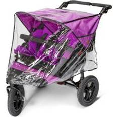 Out 'n' About Raincover for Nipper Double Pushchair Clear