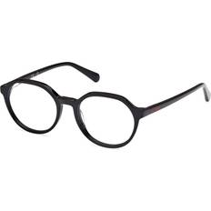 Glasses & Reading Glasses Guess Unisex GU50166 001 Vista Frames Acetate Black Round Normal