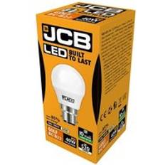 JCB 5.5W B22 BC 4000K Frosted LED Golfball Light Bulb
