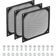 Uxcell Computer Fan Filter Grill 3 Pack Stainless Steel Mesh Dustproof Case Cover 120mm