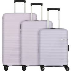 American Tourister Hard Suitcase Sets American Tourister Liftoff 4 Wheels Suitcase Set 3-Piece