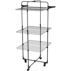 Hopfällbar Torkställning Justerbar - 117,5-180 cm