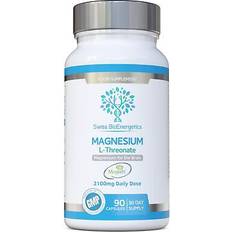 Magnesium threonate Swiss Bioenergetics Magnesium L-Threonate 2100mg Daily Dose