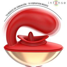 Mariah U Shape Vibrator & Stimulator Red