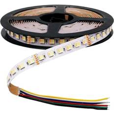 V tac led V-TAC 60 24W/m LED Strip Ljusslinga CCT 3i1 RGB IP20 24V Ljuslist