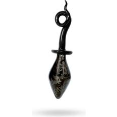 Icon Brands Fashionistas Glass Pigtail Butt Plug Large