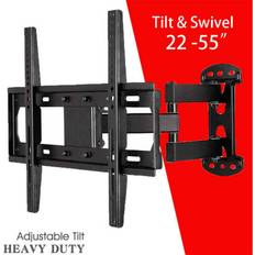 Unho 27 Inch 32 42 47 55 Inch Swivel Moving TV Mount Bracket 45kg