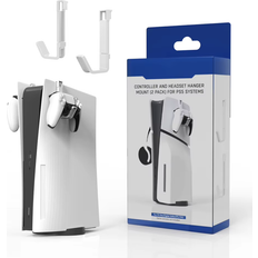 Vktech Headset Stand Hanger for PS5 and PS5 Slim 2 Pack Accessory Hook