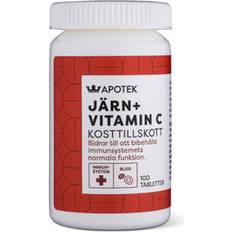 Kronan Kronans Apotek Järn Vitamin C Tablett 100 st
