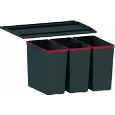 Easy Soft Litter Bin Cupboard Gray