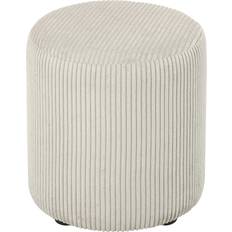 Puf Mia Beige Fodskamler Puffer