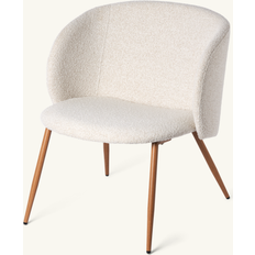 Søstrene Grene I Boucléstof 50 x 42,5 x 81 cm Loungestol