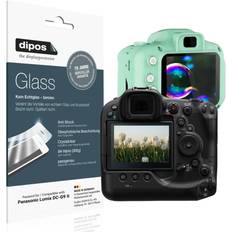Panasonic lumix dc g9 ii Dipos 2x Schutzfolie Für Panasonic Lumix DC-G9 II Anti-Shock 9H Folie Glass Transparent 35g