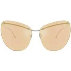 Solglasögon Diesel Lunettes De Soleil À La Forme Enveloppante - Marron