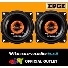 Edge EDST214-E6 4 Inch 10cm 2-Way Coaxial Car Speakers 160W