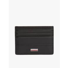 Blåa Korthållare Tommy Hilfiger Corporate Leather Card Holder - Space Blue