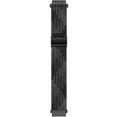 Polar Braided Yarn Wristband 20 mm Black