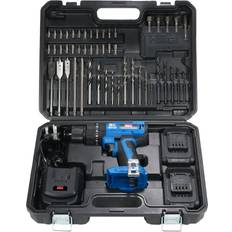 Hilka 18V Brushless Combi Drill 2 x 2.0Ah Batteries