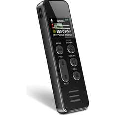 Voice Recorders & Handheld Music Recorders CHRONUS BOUTIQUE 128GB Voice Recorder USB C Port 60H Playback