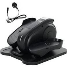 Crosstrainers Sportnow Under Desk Elliptical Machine with LCD Monitor