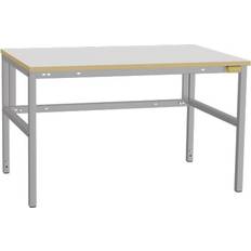 GBP ESD-arbetsbord Lätt H 1200 x 800 mm grå matta